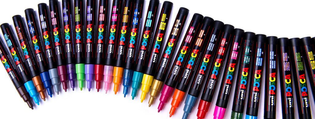 POSCA paint pen set of PC3M tips