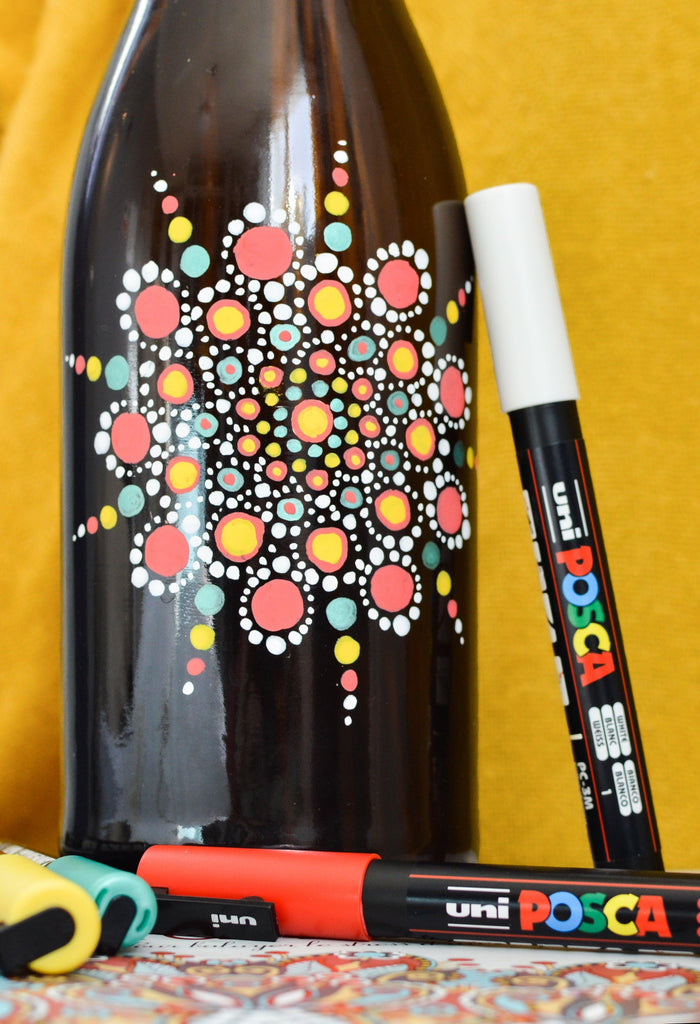 POSCA Paint Pens on Glass - Colourverse