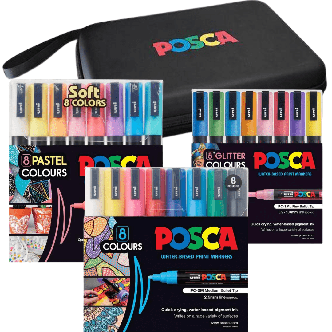 POSCA Pastel 24 Color Set