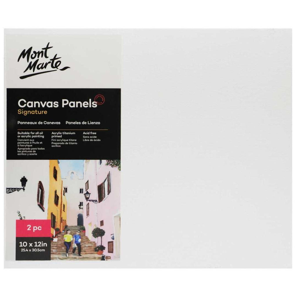 Mont Marte - Canvas Panels x 2 - Colourverse