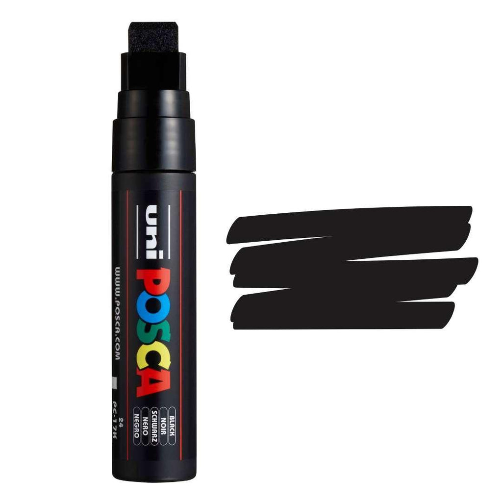 POSCA PC17K Paint Pen - BLACK - Colourverse