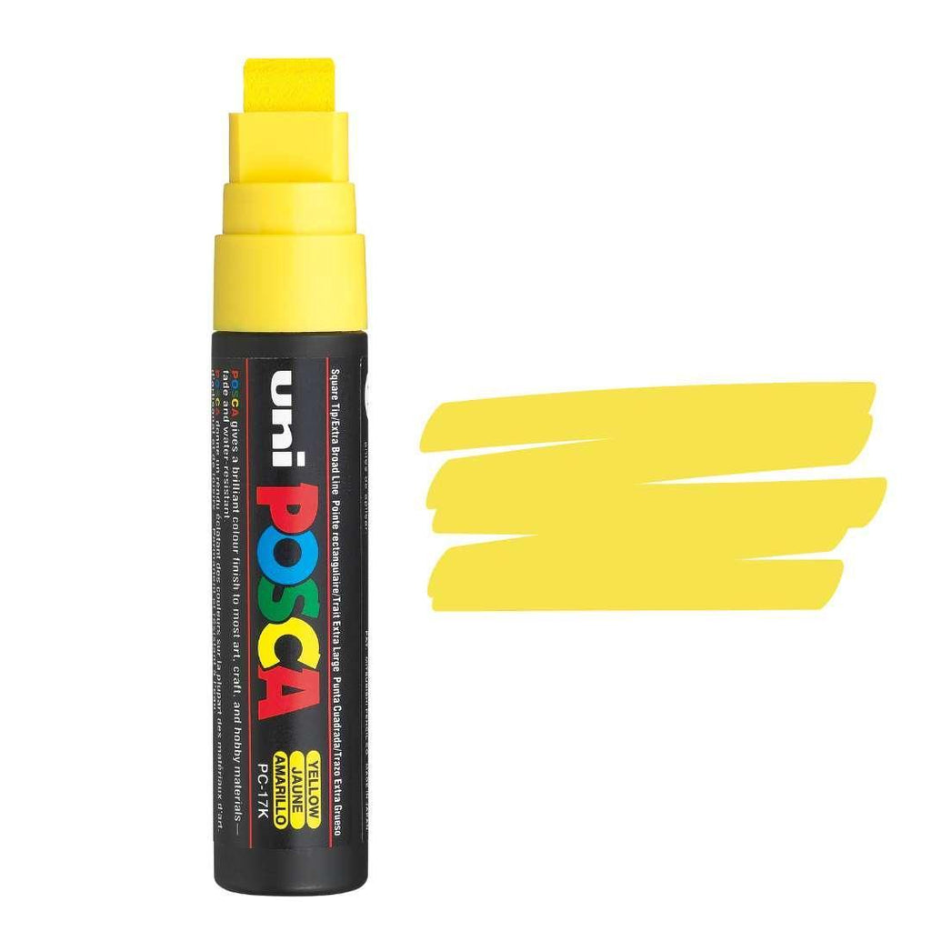 POSCA PC17K Paint Pen - YELLOW - Colourverse