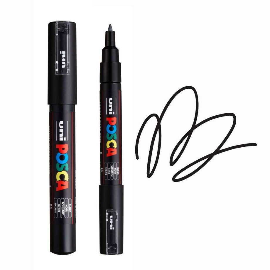 Posca PC-1M Paint Marker Art Pen - Professional 12 Pen Set - Extra