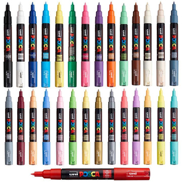 POSCA, PC3M Paint Marker Pen, Navy Blue, Colourverse, AUS