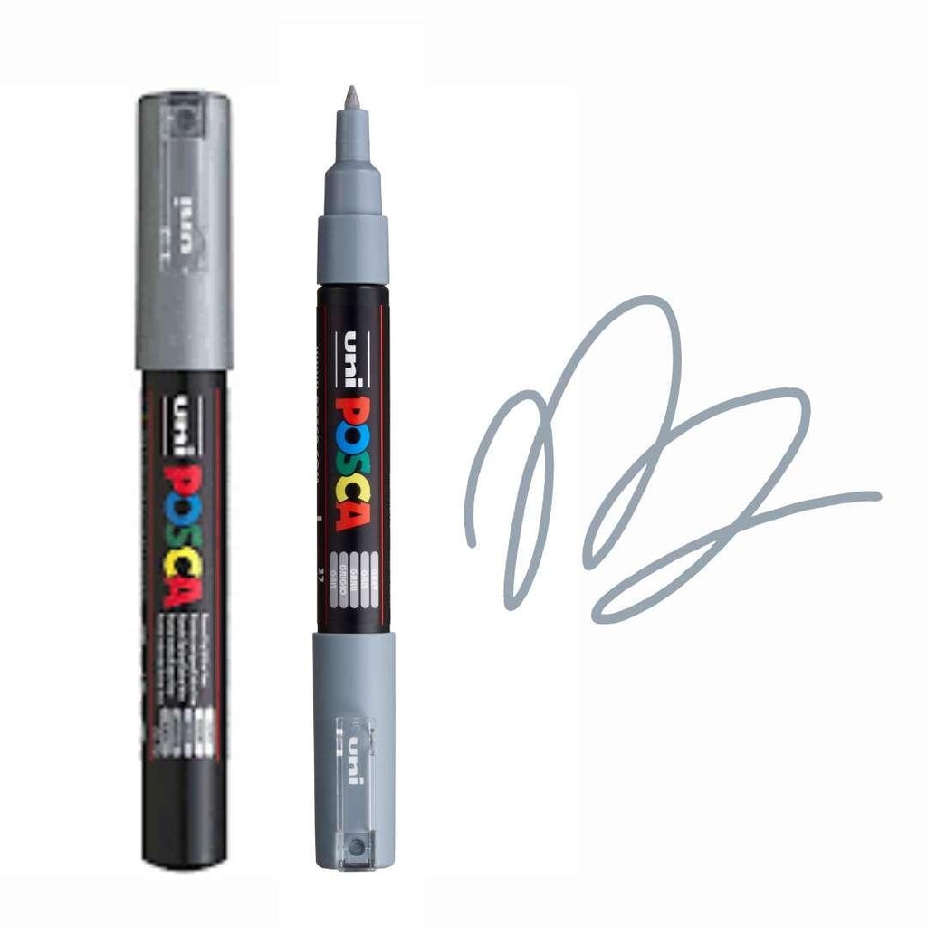 POSCA PC1M Paint Pen - GREY - Colourverse
