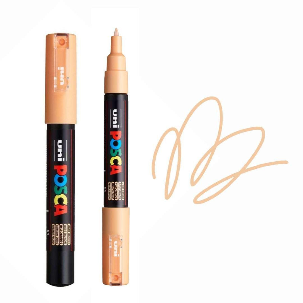 POSCA PC1M Paint Pen - LIGHT ORANGE - Colourverse
