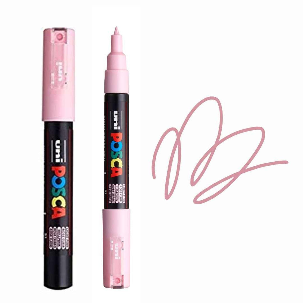 POSCA PC1M Paint Pen - LIGHT PINK - Colourverse