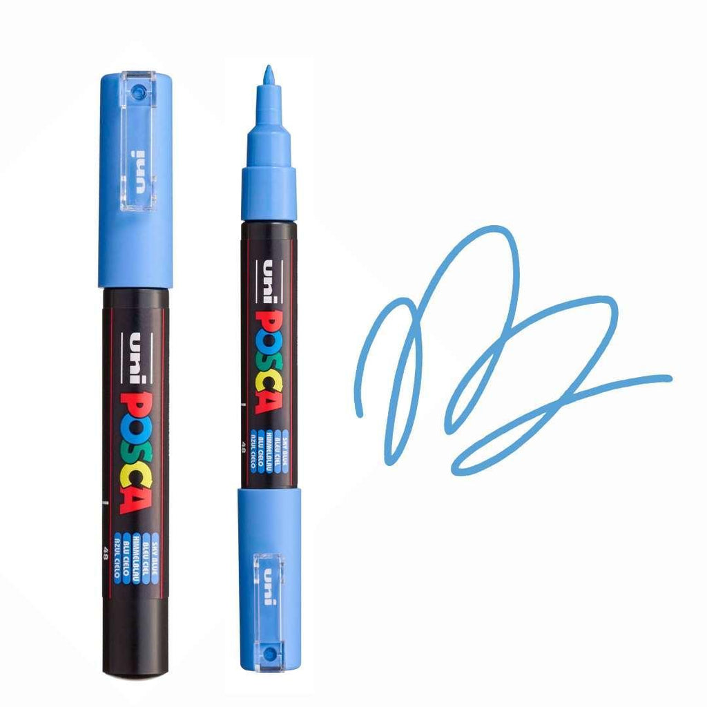 POSCA PC1M Paint Pen - SKY BLUE - Colourverse