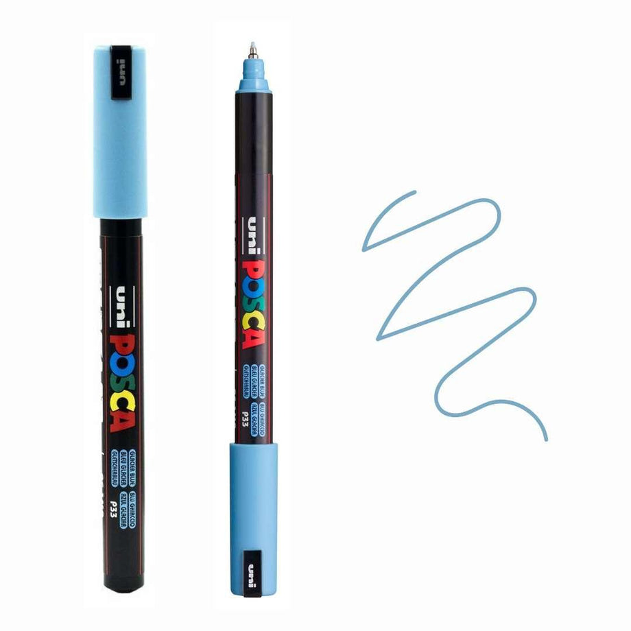 POSCA, PC1MR Paint Marker Pen, Glacier Blue, Colourverse, AUS