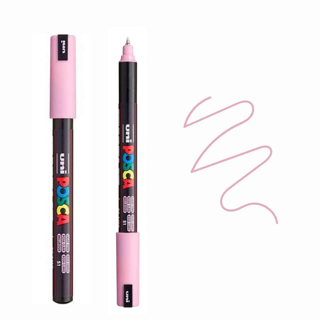 POSCA PC1MR Paint Pen - LIGHT PINK - Colourverse