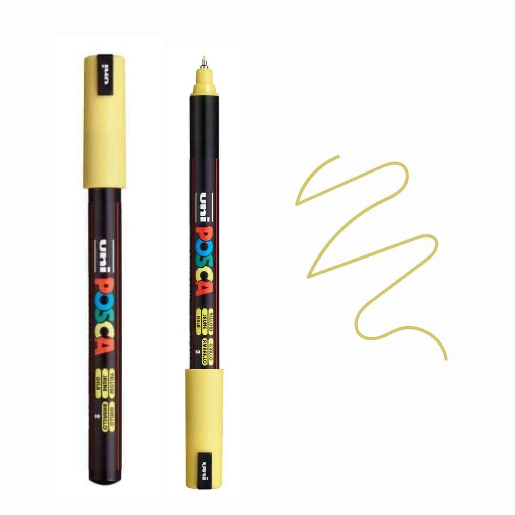 POSCA PC1MR Paint Pen - YELLOW - Colourverse