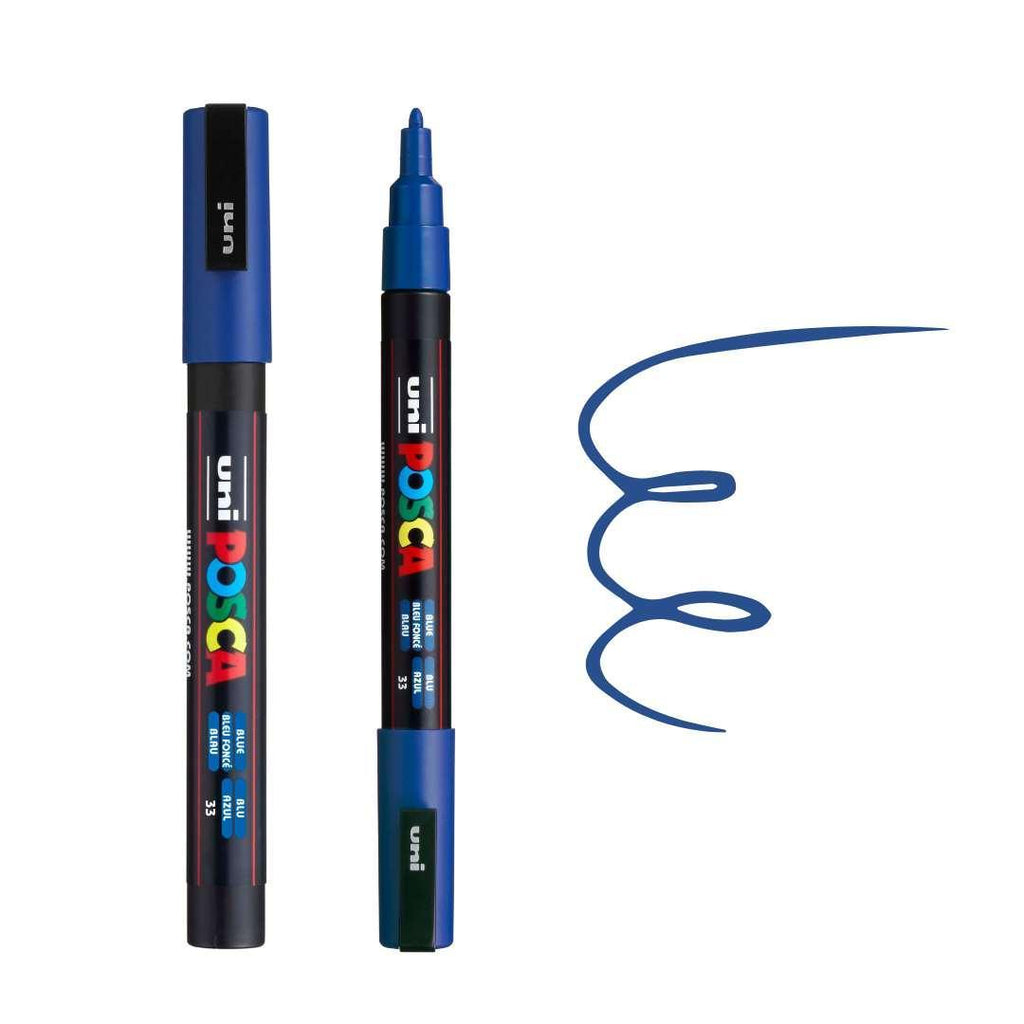 POSCA PC3M Paint Pen - BLUE - Colourverse