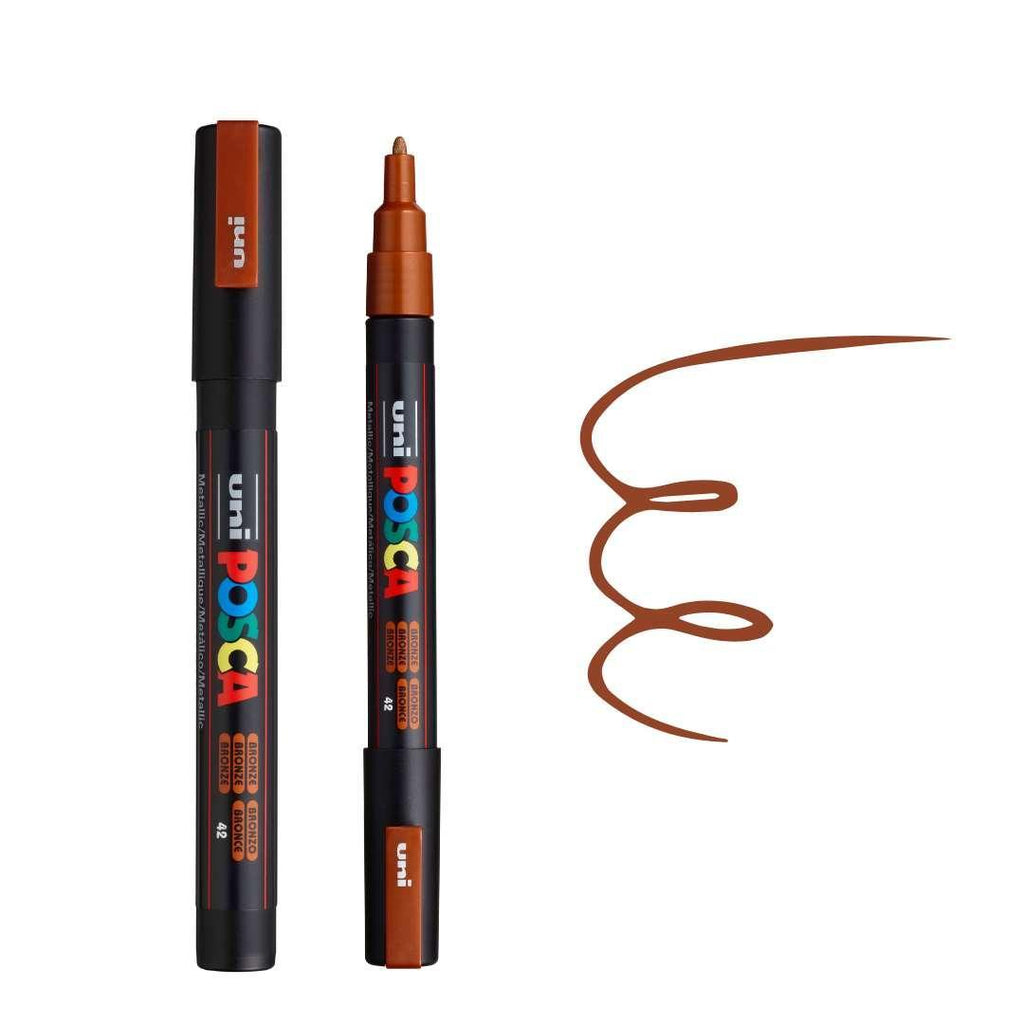 POSCA PC3M Paint Pen - BRONZE - Colourverse