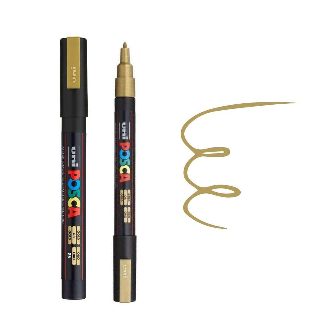 POSCA PC3M Paint Pen - GOLD - Colourverse