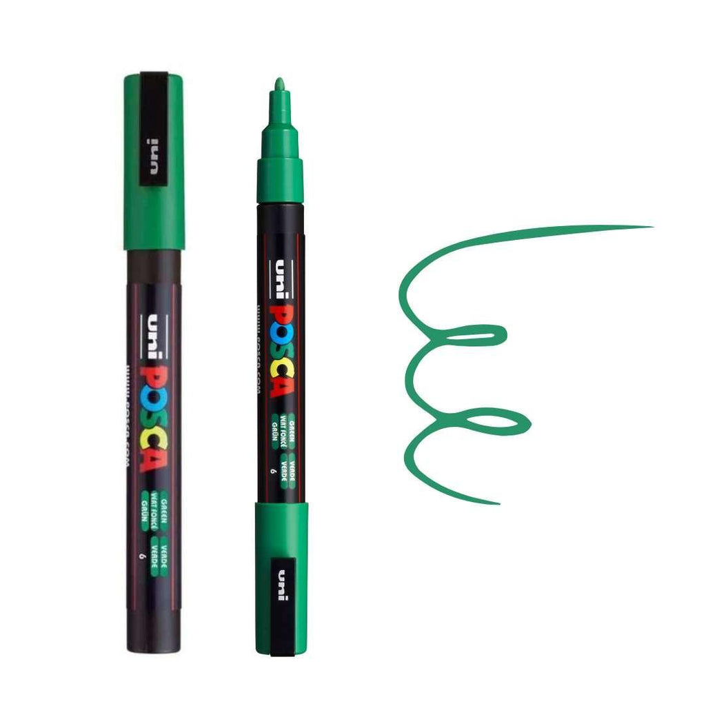 POSCA PC3M Paint Pen - GREEN - Colourverse