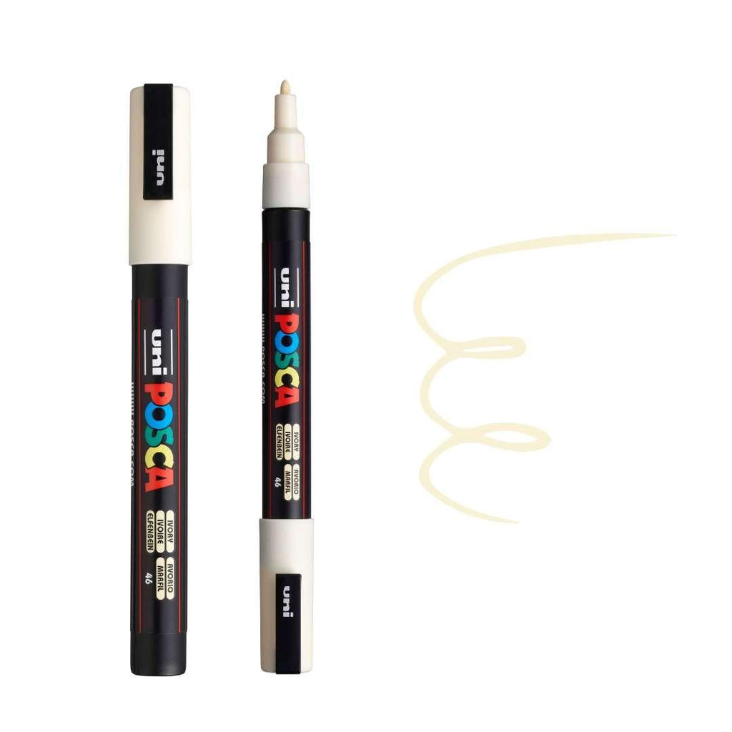 POSCA PC3M Paint Pen - IVORY - Colourverse