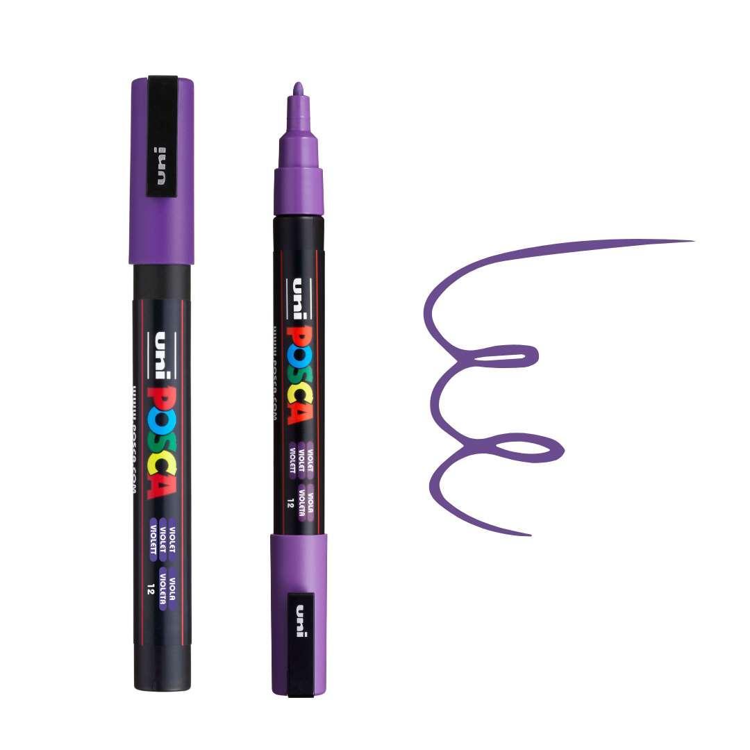 Uni Posca Marker PC 3M - Violet