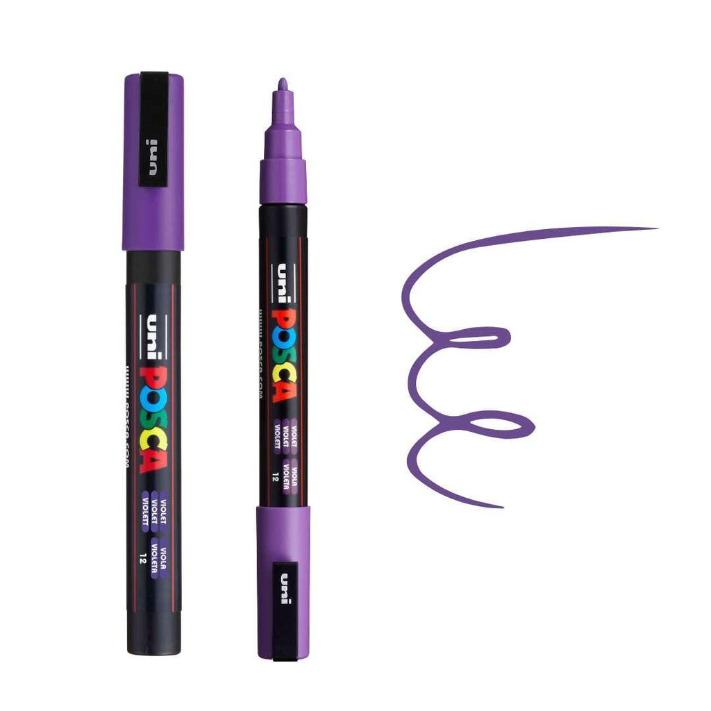 POSCA PC3M Paint Pen - VIOLET - Colourverse