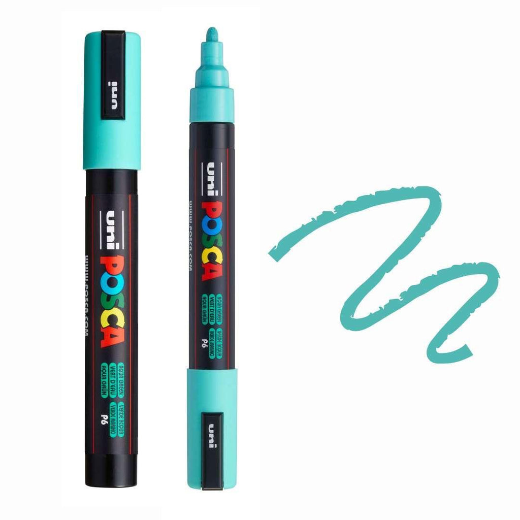POSCA PC5M Paint Pen - AQUA GREEN - Colourverse