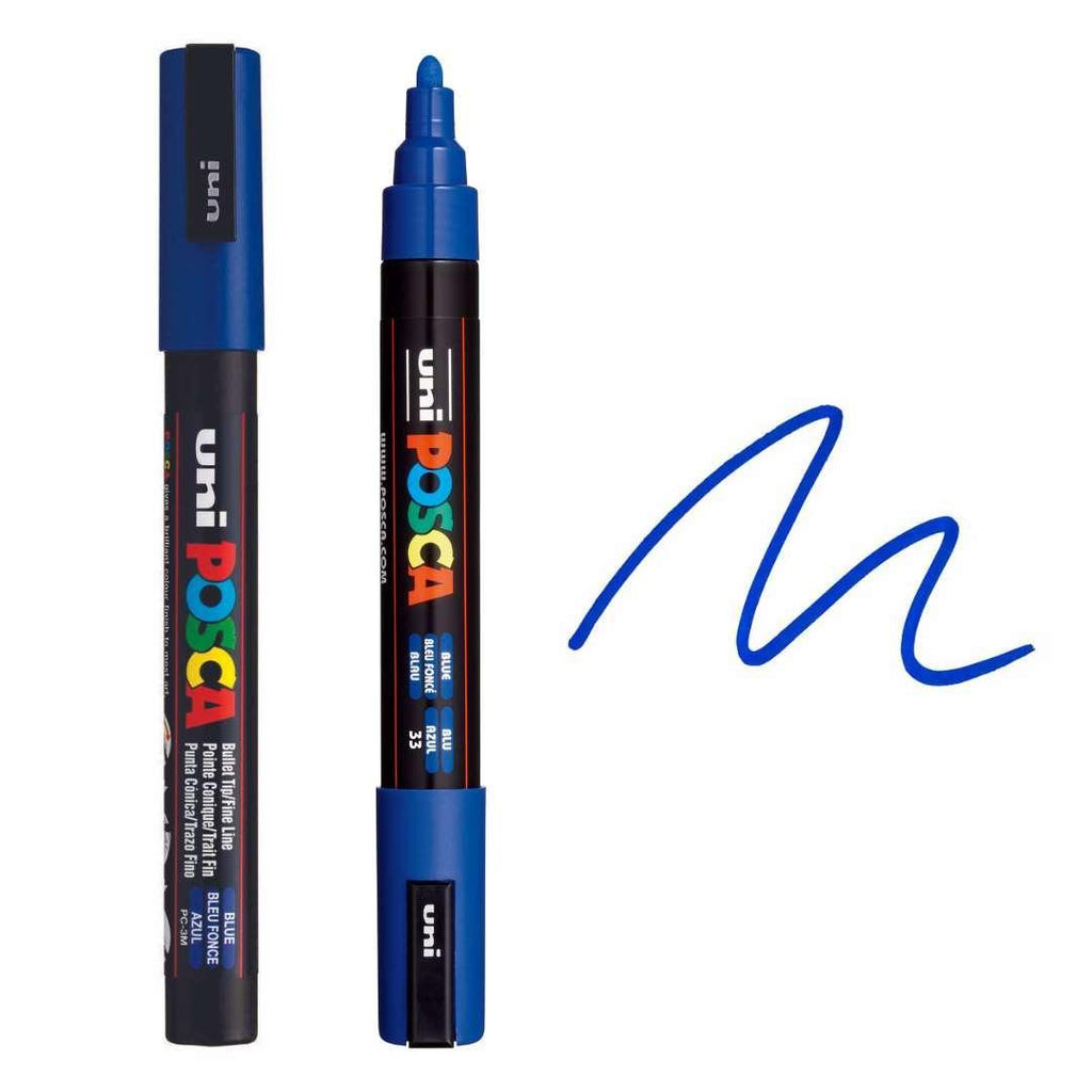 POSCA PC5M Paint Pen - BLUE - Colourverse