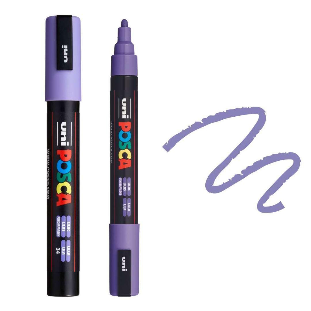POSCA PC5M Paint Pen - LILAC - Colourverse