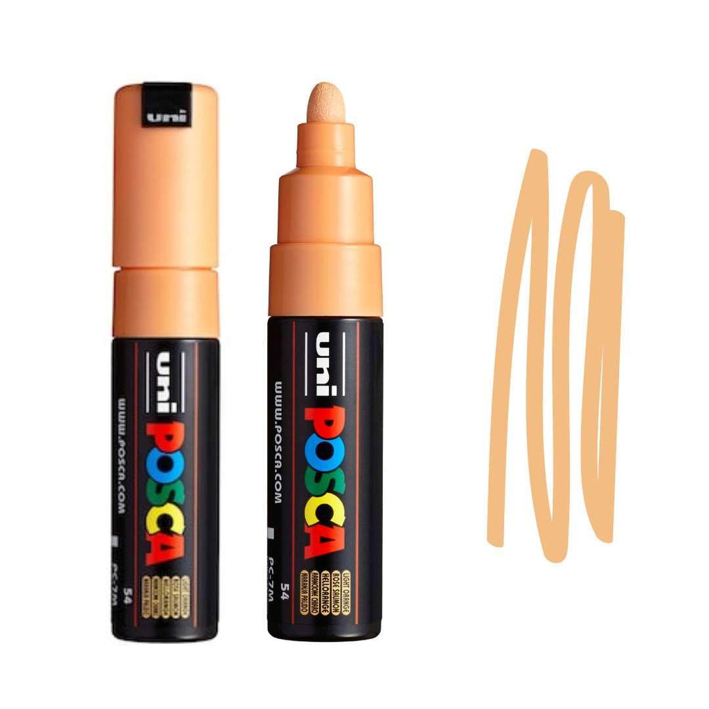 POSCA PC7M Paint Pen - LIGHT ORANGE - Colourverse