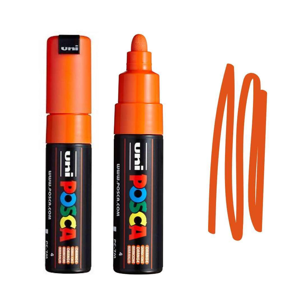 POSCA PC7M Paint Pen - ORANGE - Colourverse