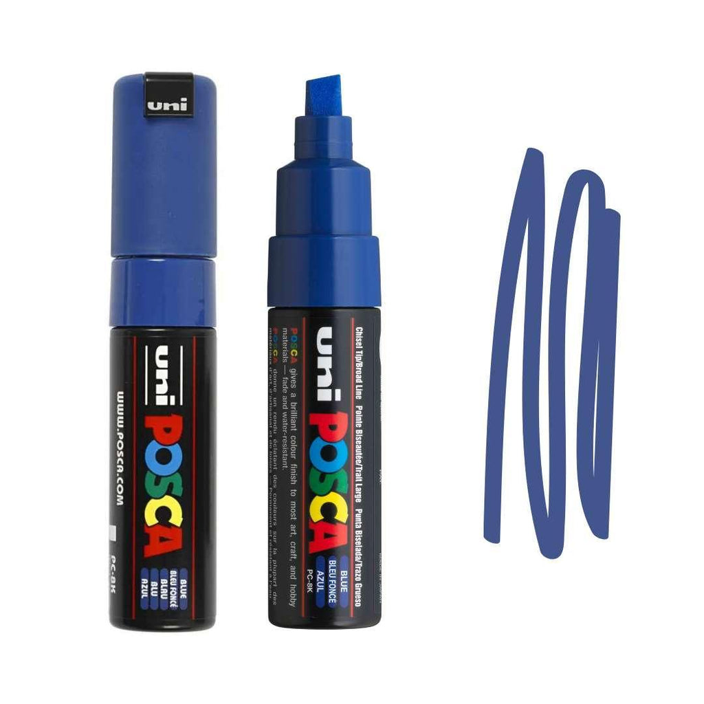 POSCA PC8K Paint Pen - BLUE - Colourverse