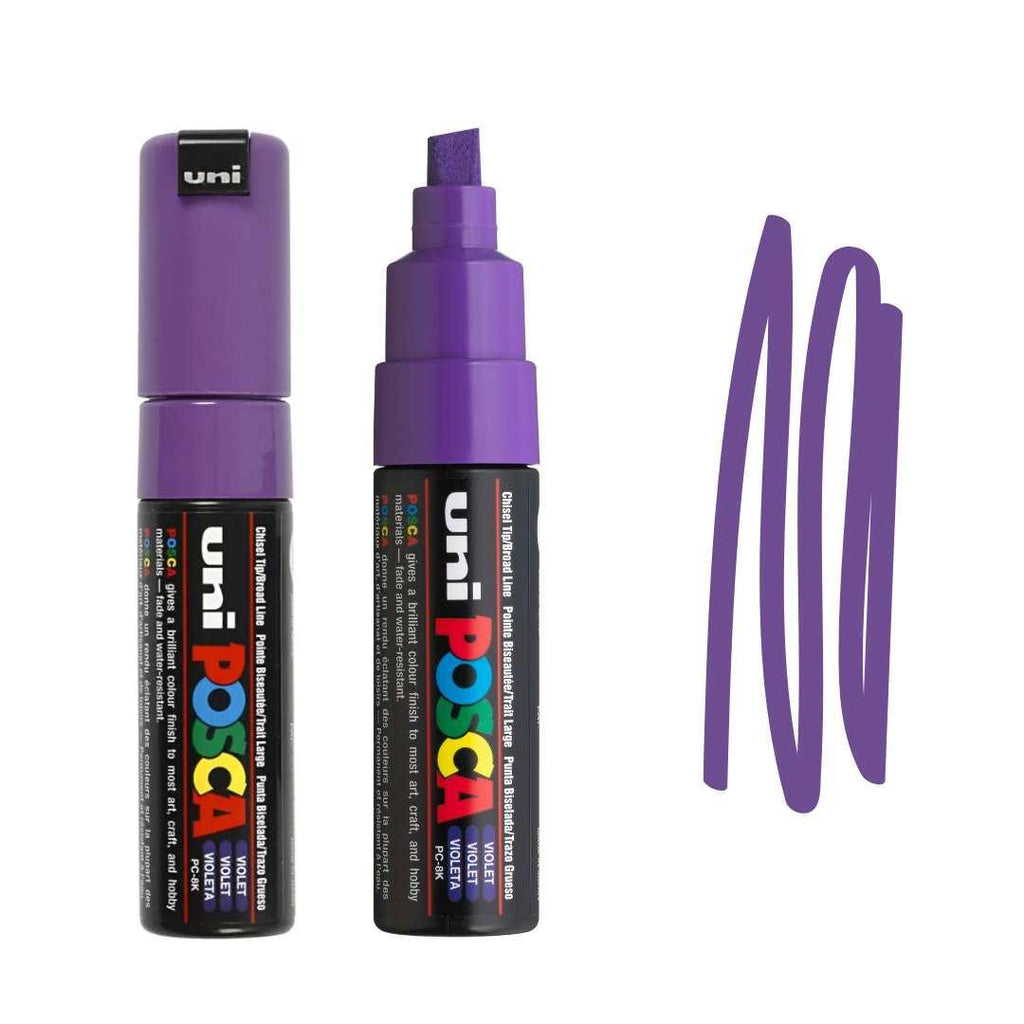 POSCA PC8K Paint Pen - VIOLET - Colourverse
