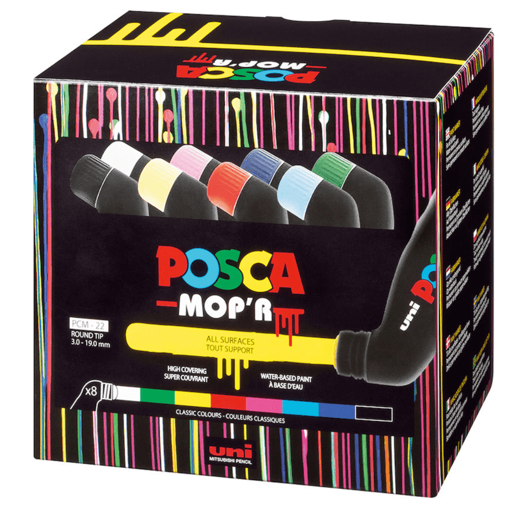 POSCA PCM22 MOP'R - Pack of 8 - Colourverse